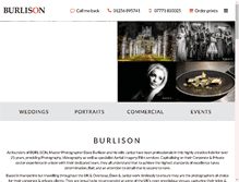 Tablet Screenshot of burlisonphotography.com